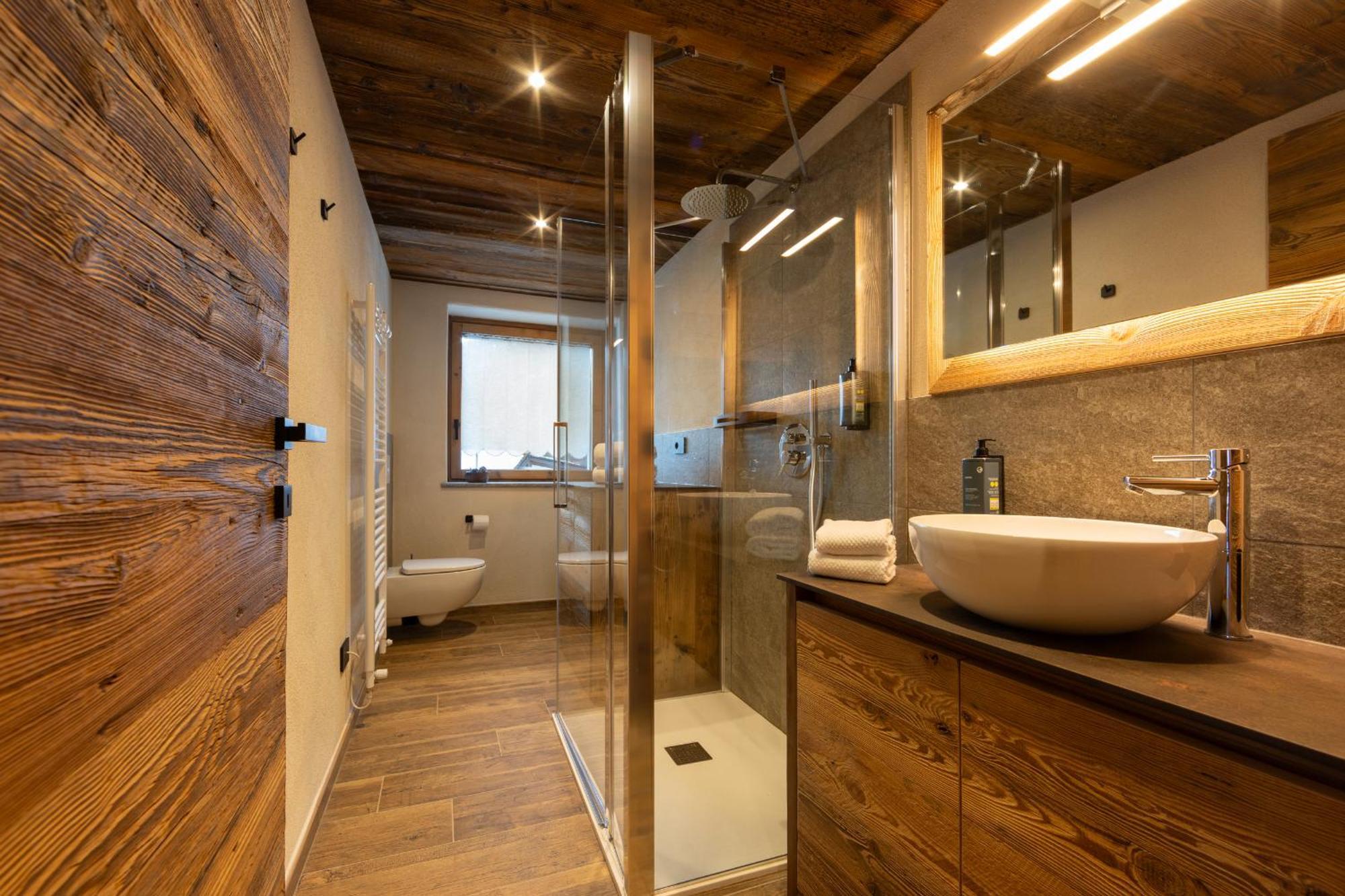 Les Reves Des Montagnards, Appartements De Charme Torgnon Bagian luar foto