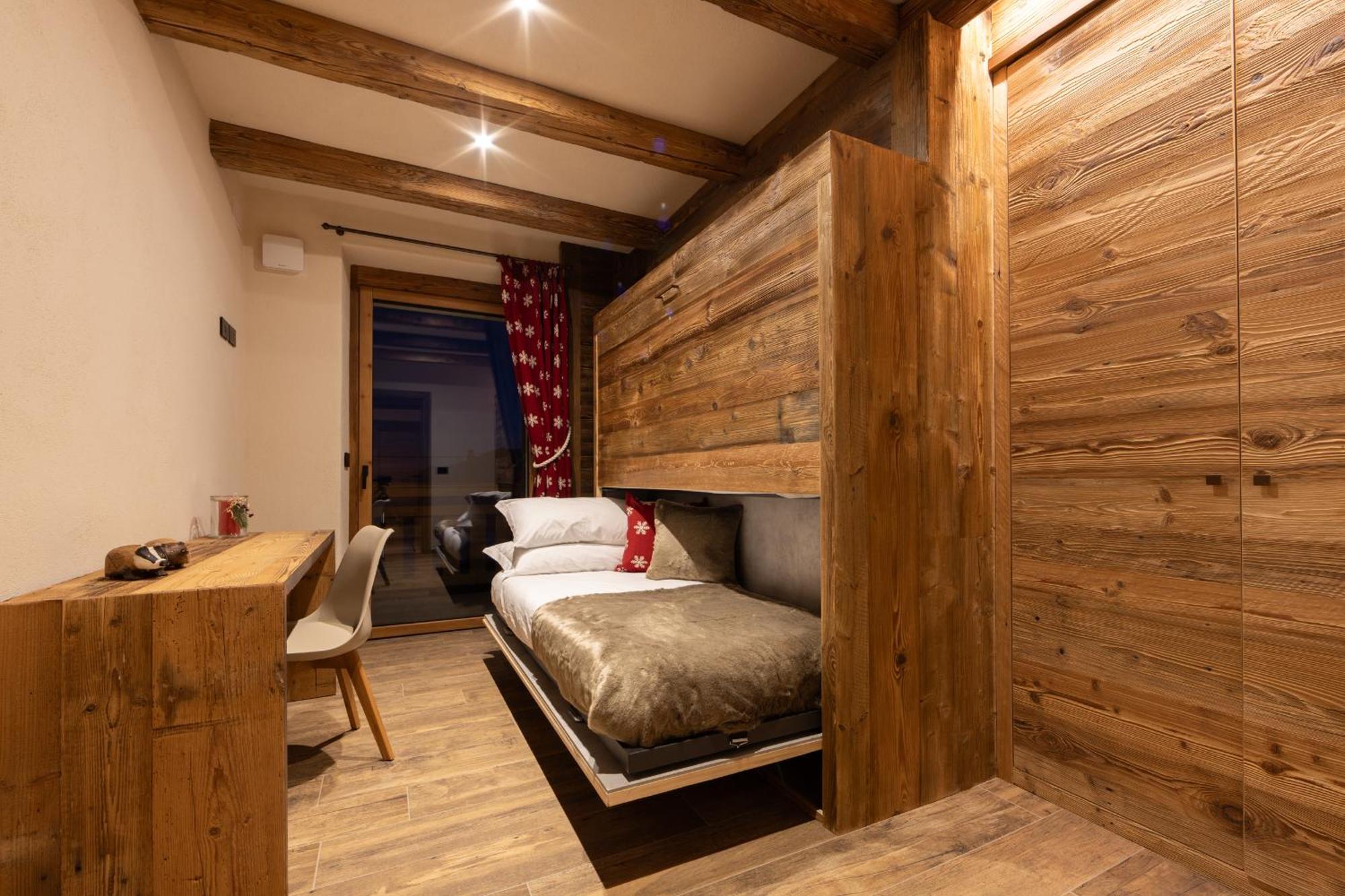 Les Reves Des Montagnards, Appartements De Charme Torgnon Bagian luar foto
